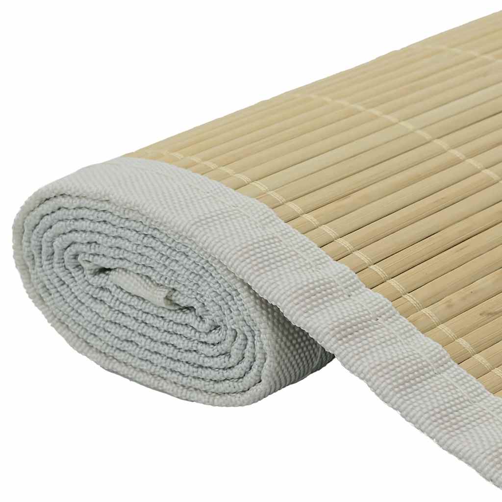Tappeto in Bambù 100x160 cm Naturale