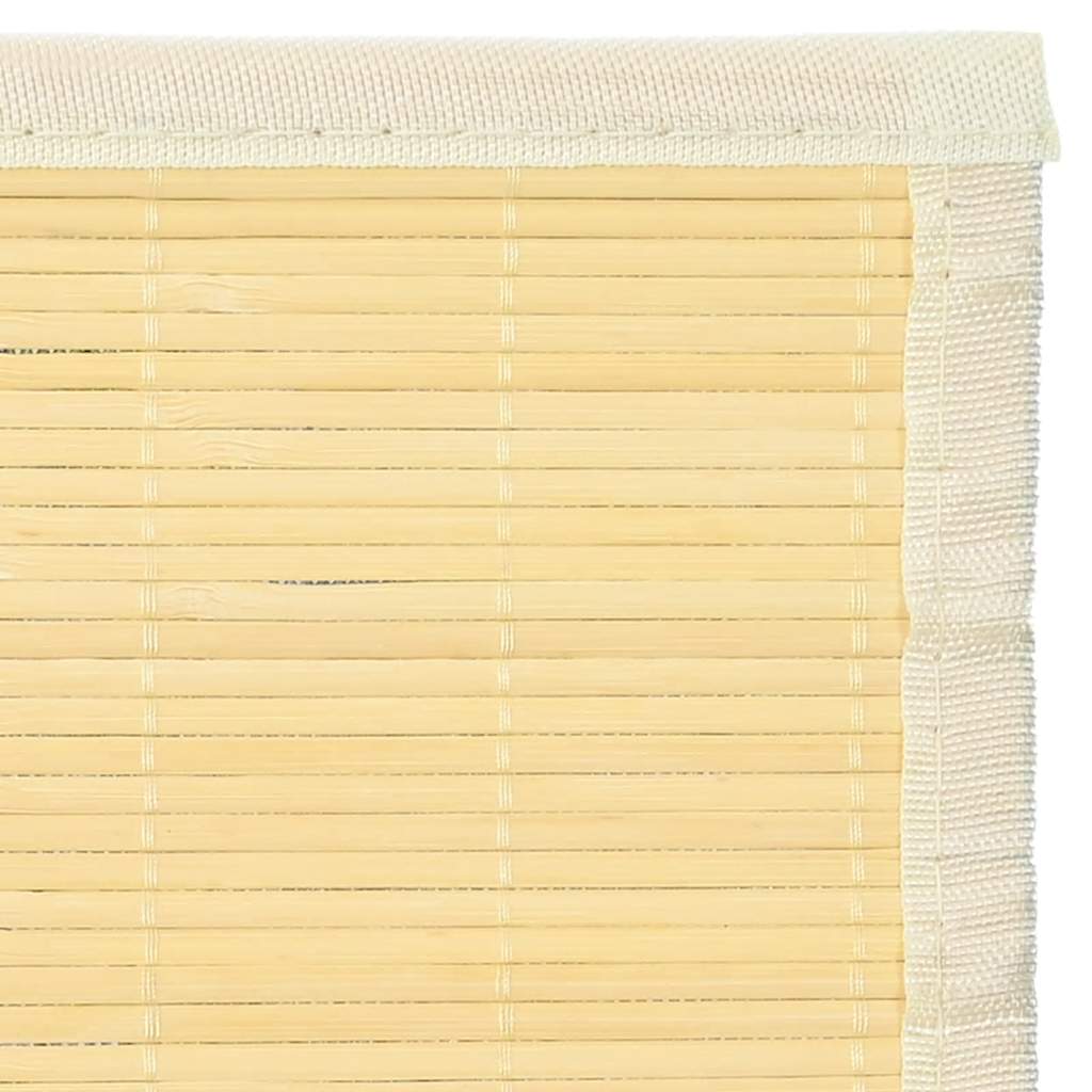 Tappeto in Bambù 100x160 cm Naturale