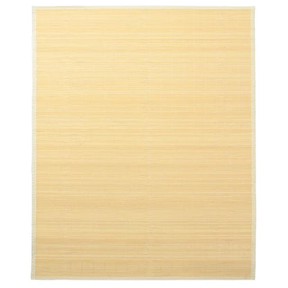 Tappeto in Bambù 160x230 cm Naturale