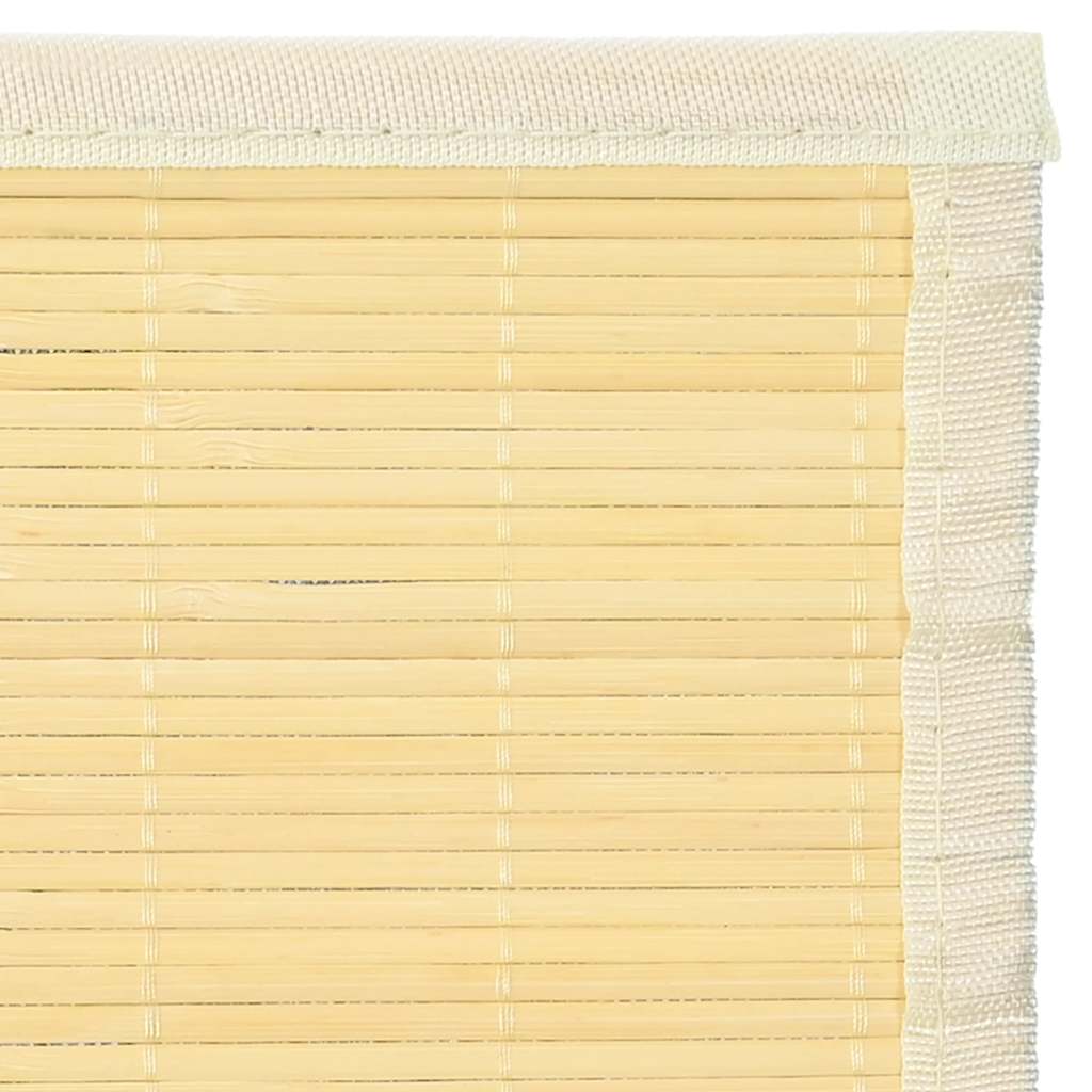 Tappeto in Bambù 160x230 cm Naturale