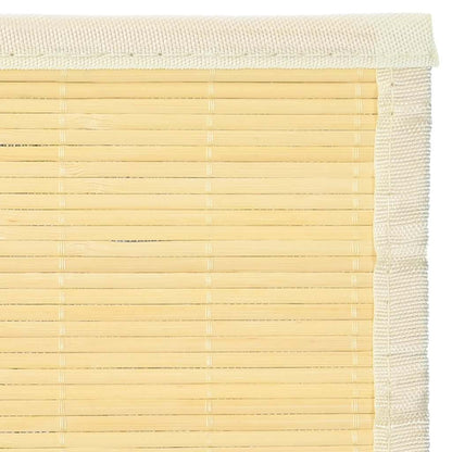 Tappeto in Bambù 160x230 cm Naturale