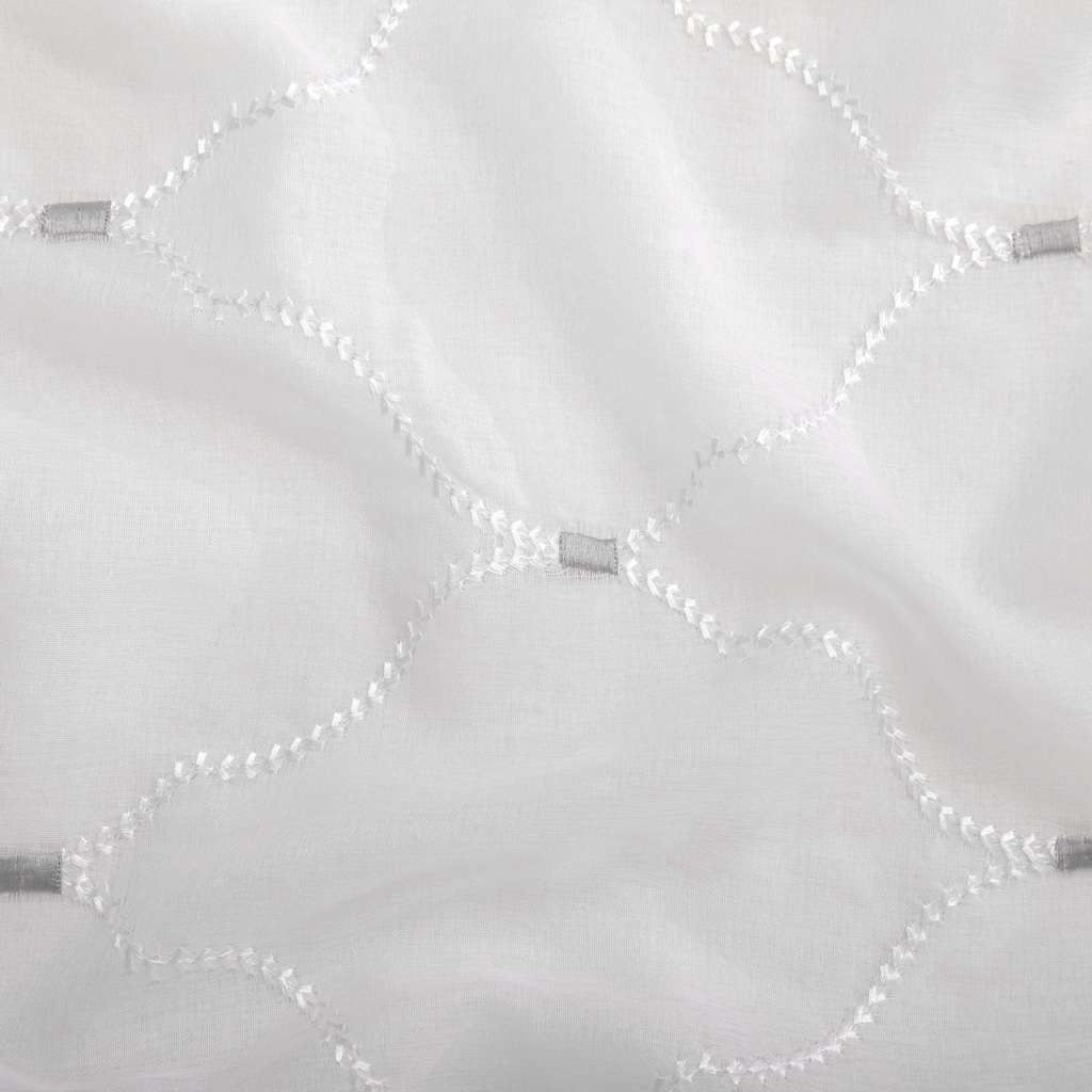 Tende 2 pcs Bianco 140 x 245 cm Poliestere