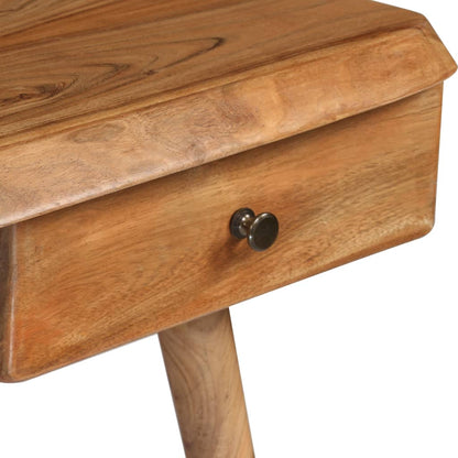 Scrittoio in Legno Massello di Acacia 110x50x76 cm