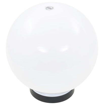 Set of 2 pcs 20 cm Spherical LED Lamps in PMMA