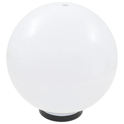 Set of 2 pcs 30 cm Spherical LED Lamps in PMMA