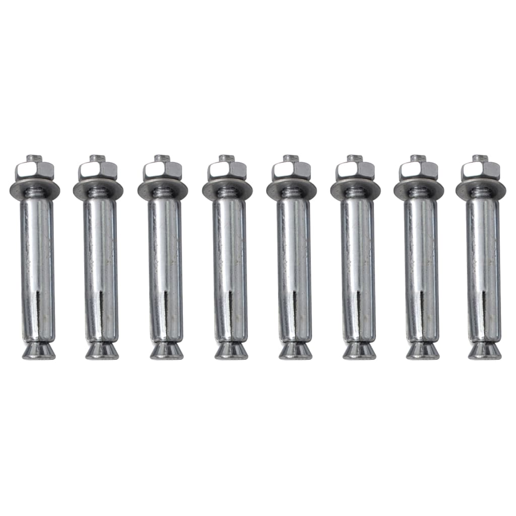 Delimitatori di Parcheggio 2 pz in Gomma 49x15x9 cm - homemem39