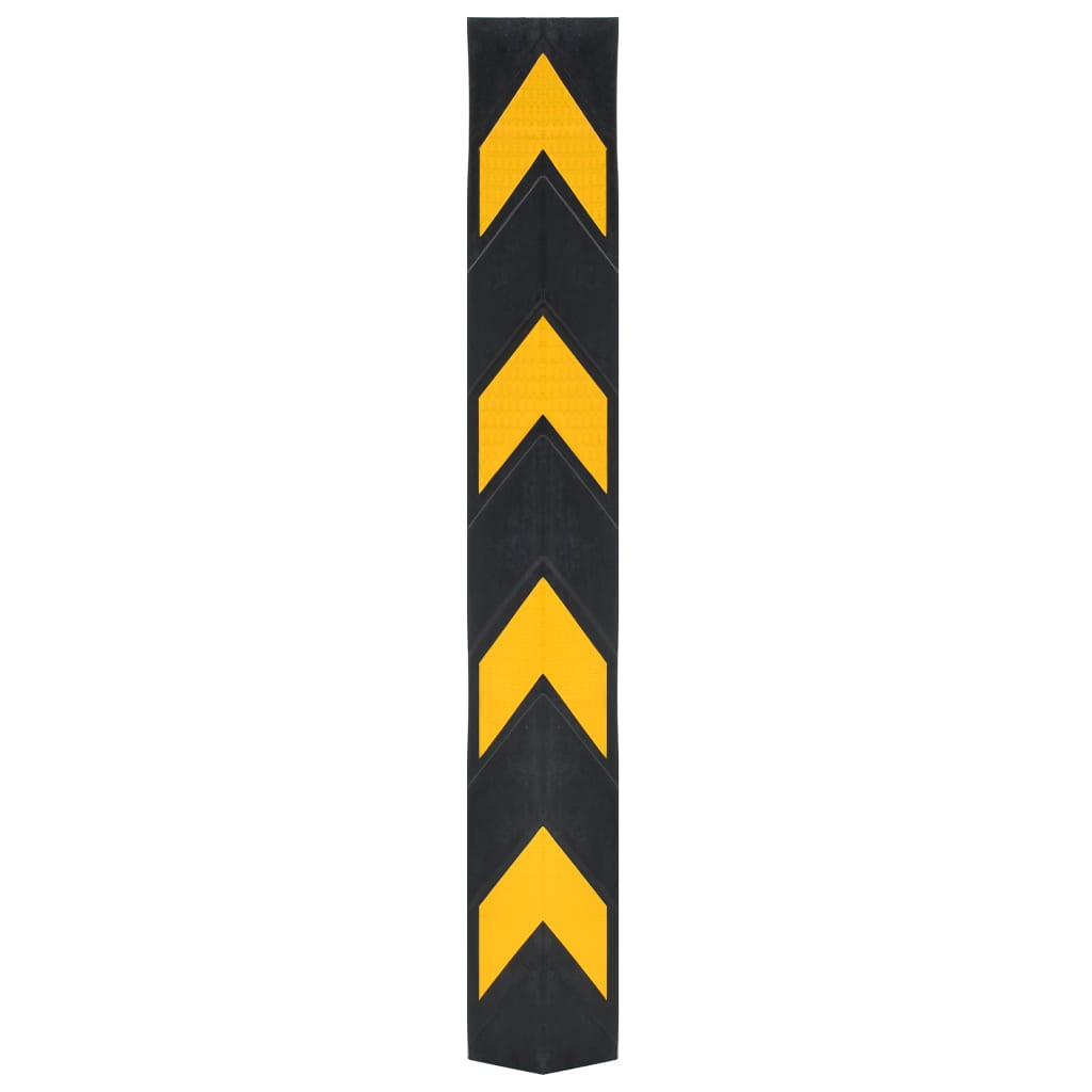 Protezioni Angolari Riflettenti 5 pz in Gomma 80 cm | homemem39
