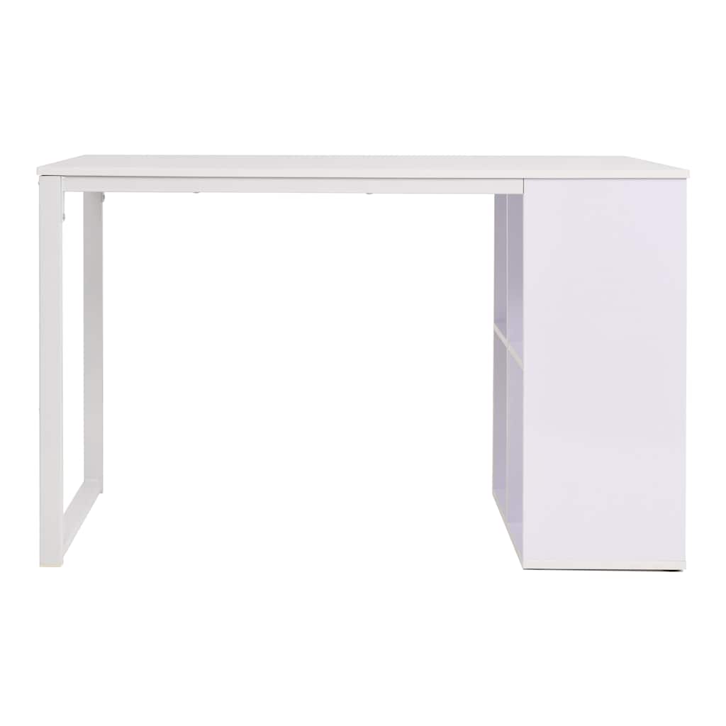 Scrivania 120x60x75 cm Bianca | homemem39