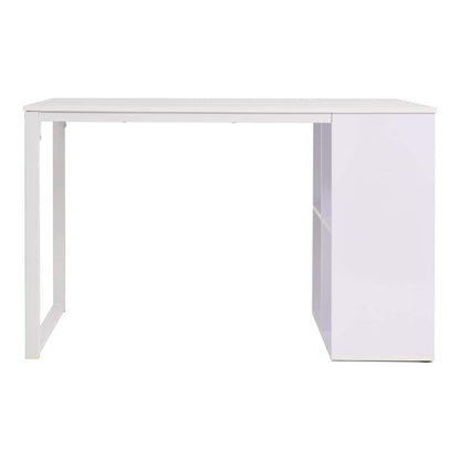 Scrivania 120x60x75 cm Bianca | homemem39