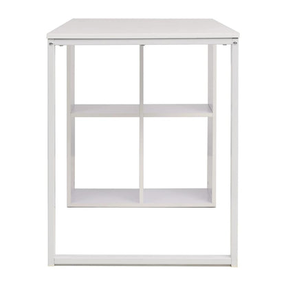 Scrivania 120x60x75 cm Bianca | homemem39