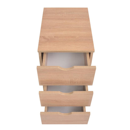 Cassettiera 33x45x60 cm Quercia | homemem39