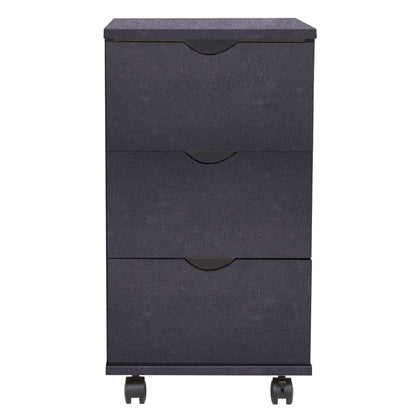 Cassettiera 33x45x60 cm Nera | homemem39