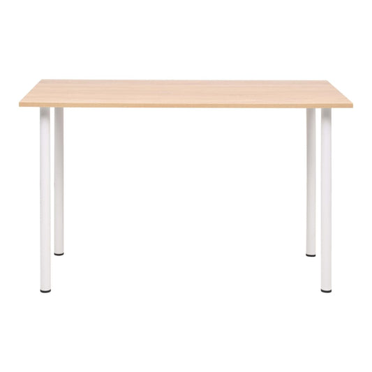 Tavolo da Pranzo 120x60x73 cm Rovere e Bianco - homemem39