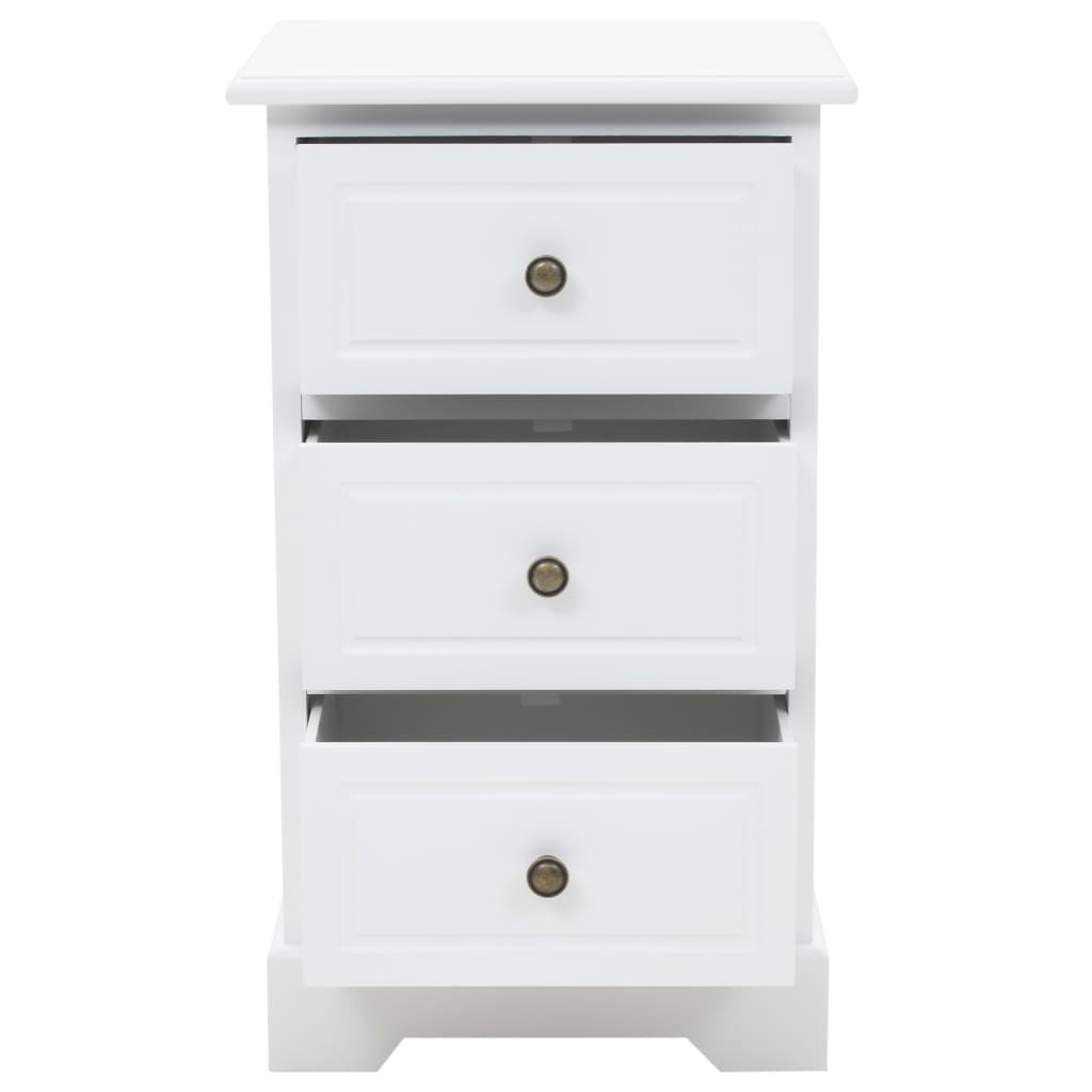 Comodino in MDF e Legno di Pino 35x32x59 cm | homemem39