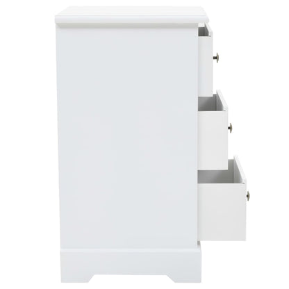 Comodino in MDF e Legno di Pino 35x32x59 cm | homemem39