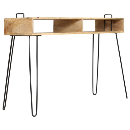 Tavolo Consolle in Legno Massello di Mango 115x35x76 cm | homemem39