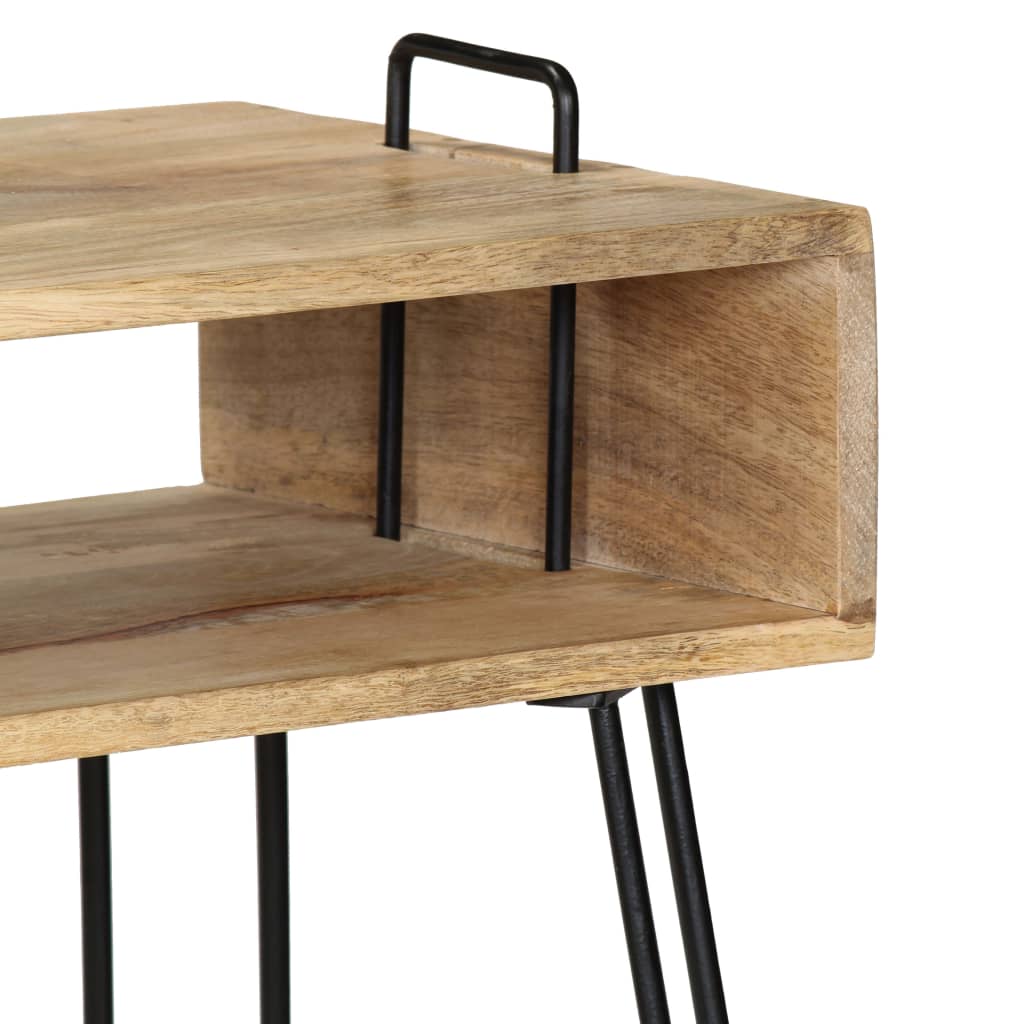 Tavolo Consolle in Legno Massello di Mango 115x35x76 cm | homemem39