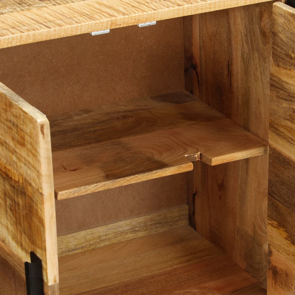 Credenza in Legno Massello di Mango 150x40x80 cm - homemem39