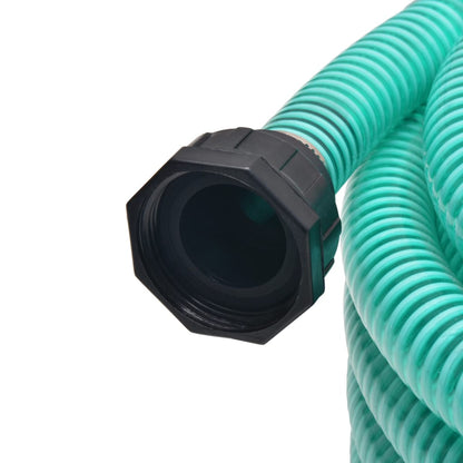 Tubo di Aspirazione con Connettori 7 m 22 mm Verde