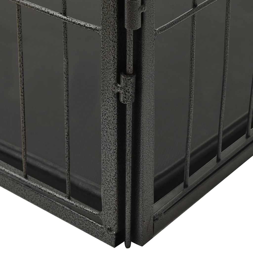 Box per Cuccioli in Acciaio 91,5x59x61 cm | homemem39