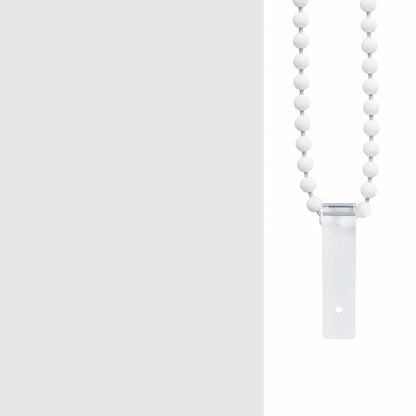 Tenda a Rullo per Doccia 120x240 cm Bianco - homemem39