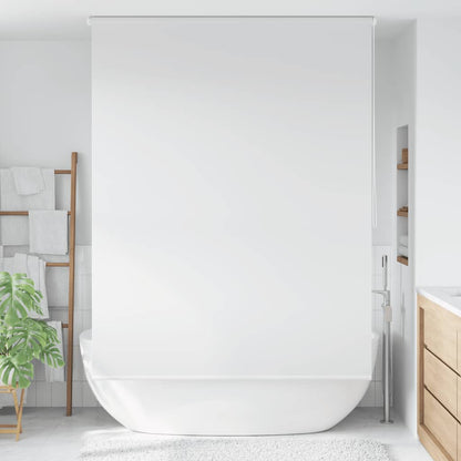 Tenda a Rullo per Doccia 160x240 cm Bianco - homemem39