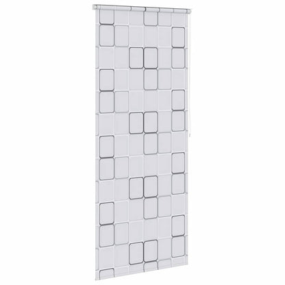 Tenda a Rullo per Doccia 100x240 cm Quadrati