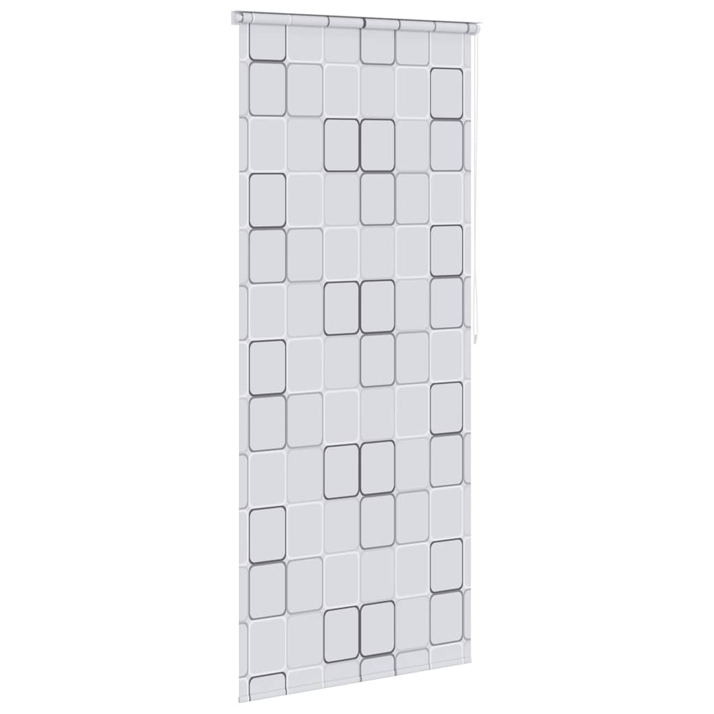 Tenda a Rullo per Doccia 120x240 cm Quadrati | homemem39