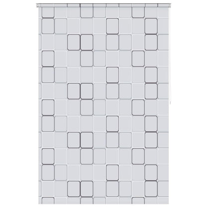 Tenda a Rullo per Doccia 140x240 cm Quadrati | homemem39