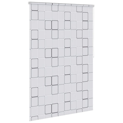 Tenda a Rullo per Doccia 160x240 cm Quadrati