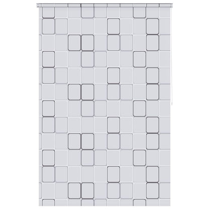 Tenda a Rullo per Doccia 160x240 cm Quadrati