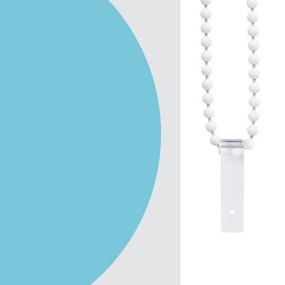 Tenda a Rullo per Doccia 100x240 cm con Motivo a Cerchi - homemem39