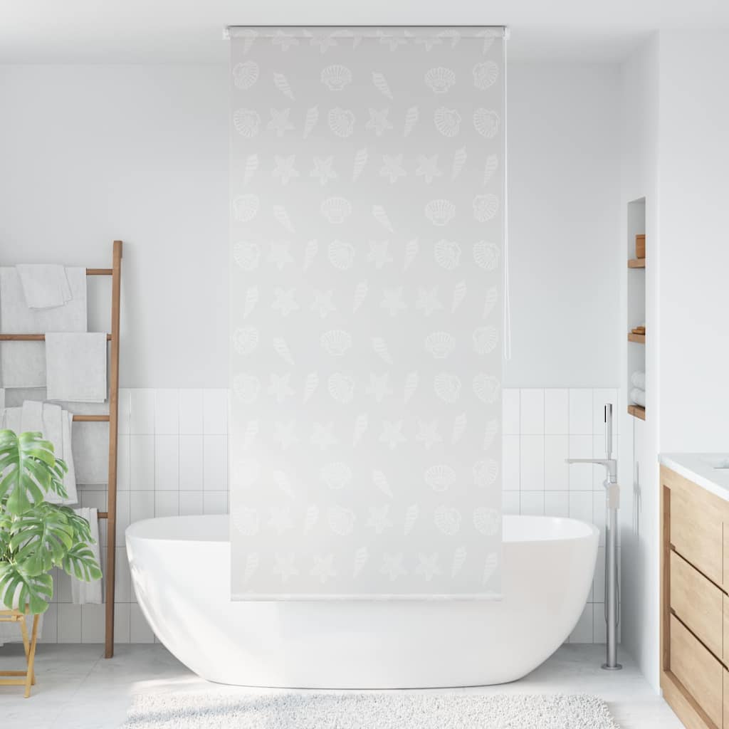Tenda a Rullo per Doccia 80x240 cm Stella Marina