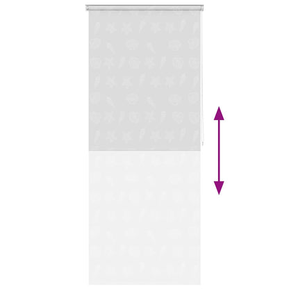 Tenda a Rullo per Doccia 120x240 cm Stella Marina - homemem39