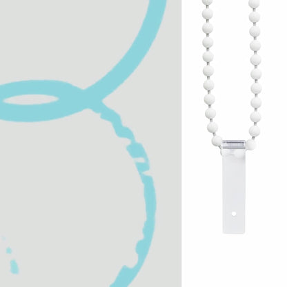 Tenda a Rullo per Doccia 80x240 cm con Motivo a Bolle - homemem39