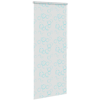 Tenda a Rullo per Doccia 100x240 cm con Motivo a Bolle | homemem39