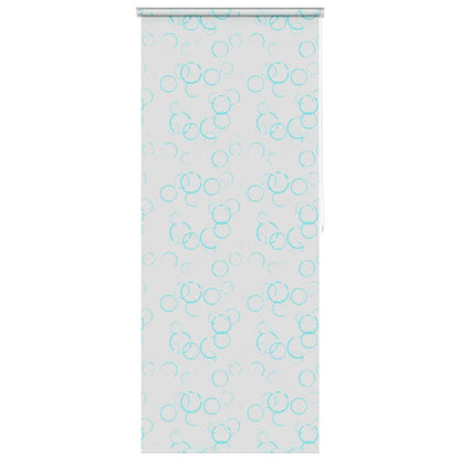 Tenda a Rullo per Doccia 120x240 cm con Motivo a Bolle - homemem39