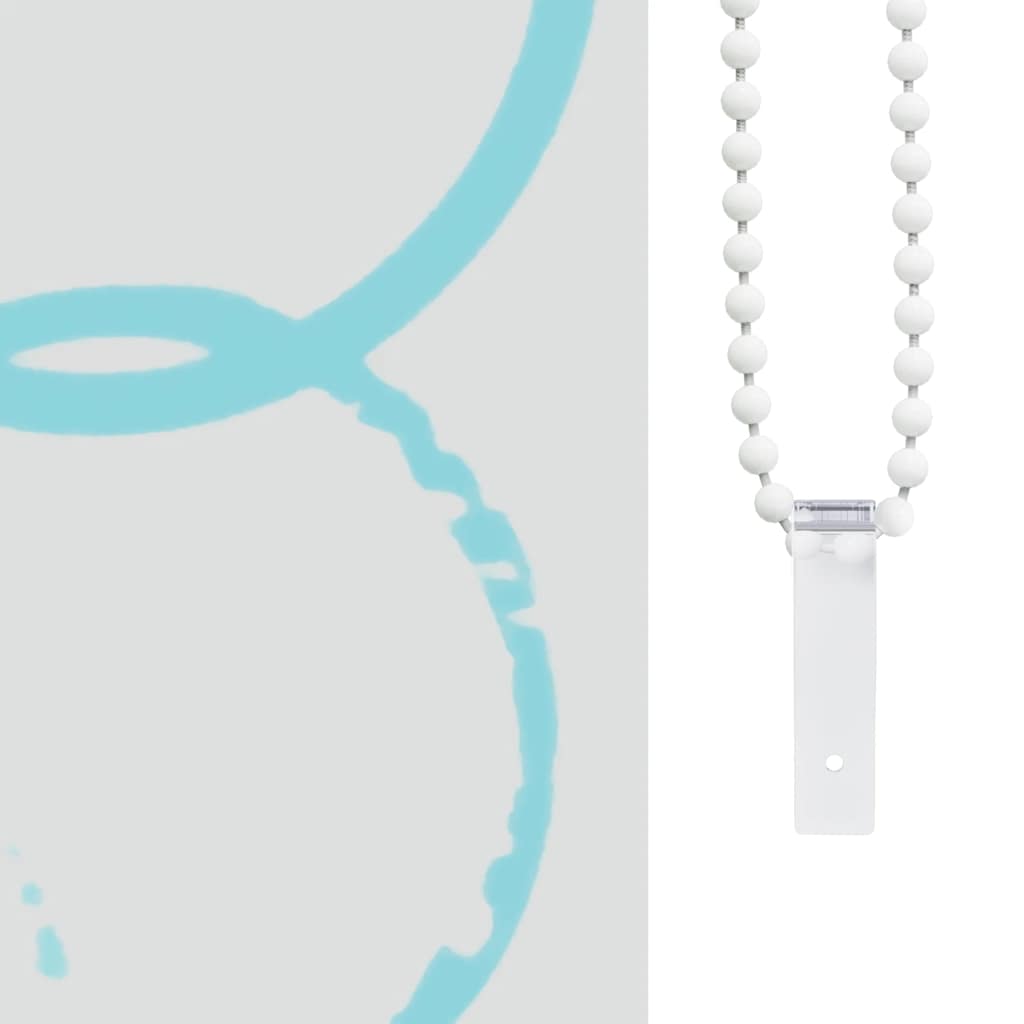 Tenda a Rullo per Doccia 120x240 cm con Motivo a Bolle - homemem39