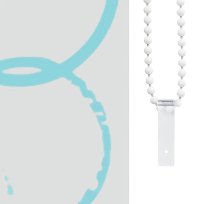 Tenda a Rullo per Doccia 120x240 cm con Motivo a Bolle - homemem39