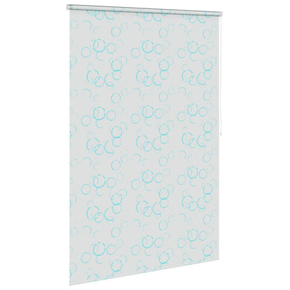 Tenda a Rullo per Doccia 140x240 cm con Motivo a Bolle | homemem39