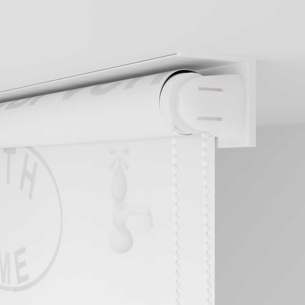 Tenda a Rullo per Doccia 100x240 cm Schizzi - homemem39