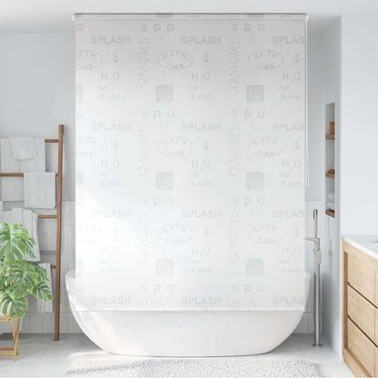 Tenda a Rullo per Doccia 140x240 cm Schizzi | homemem39