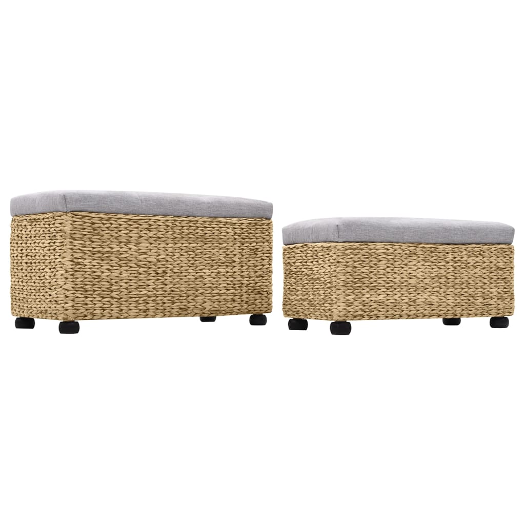 Set Panche 2 pz in Giunco Grigio | homemem39