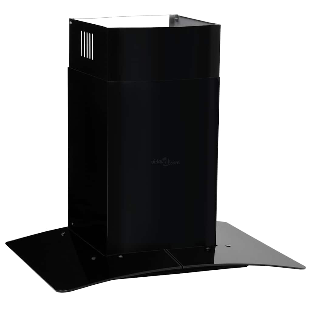 Cappa Aspirante a Muro Acciaio Inox 756 m³/h 60 cm Nera | homemem39