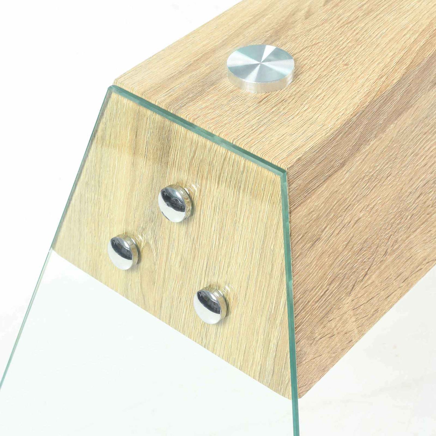 Tavolino da salotto Trasparente 110 x 55 x 40 cm Vetro