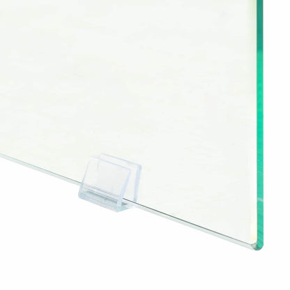 Tavolino da salotto Trasparente 110 x 55 x 40 cm Vetro