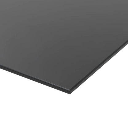 Lavagna Magnetica a Parete in Vetro 80x60 cm Nera | homemem39