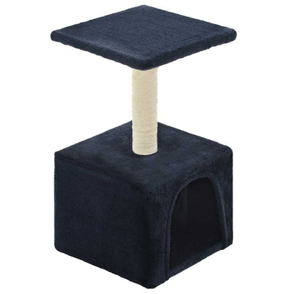 Albero per Gatti con Tiragraffi in Sisal 55 cm Blu Scuro | homemem39