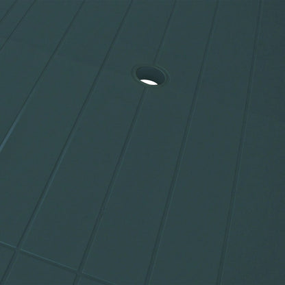 Set da Pranzo da Giardino 5 pz in Plastica Verde