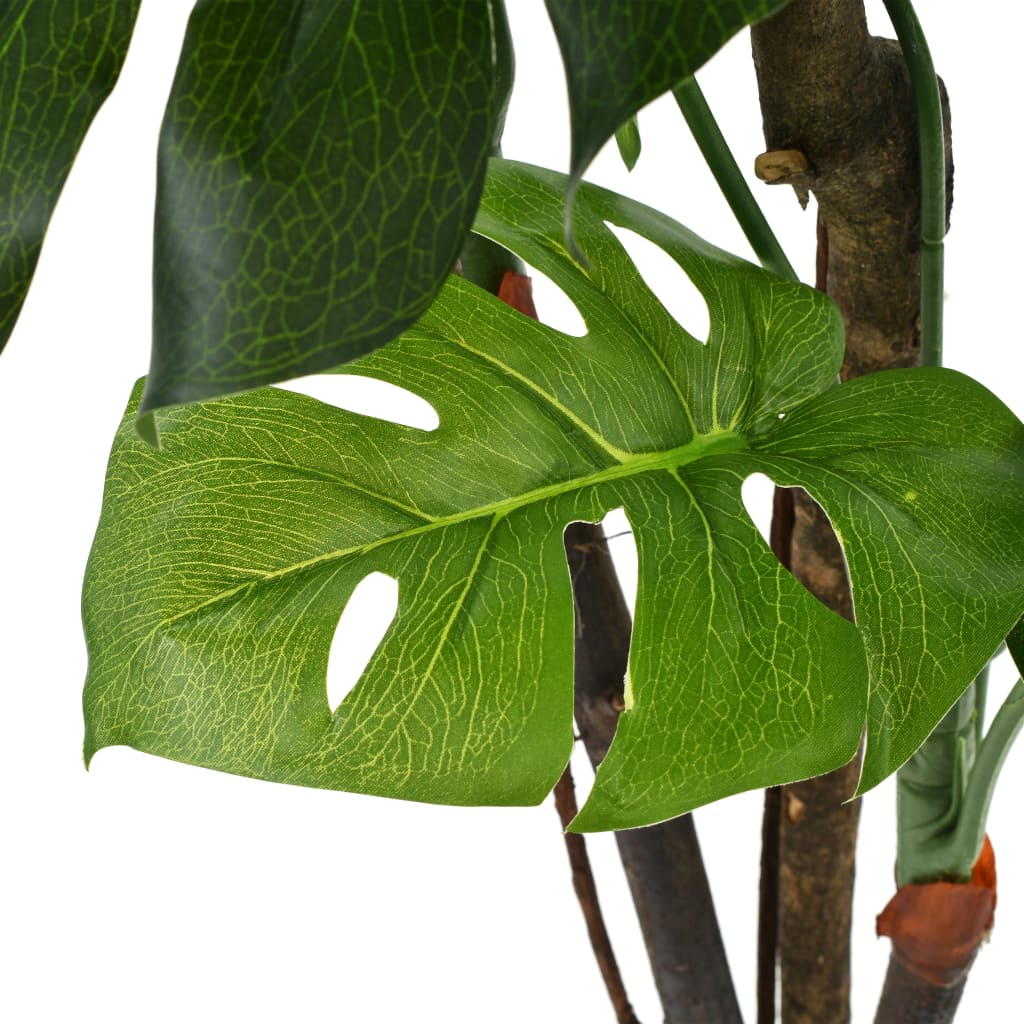 Pianta Artificiale di Monstera con Vaso 70 cm Verde | homemem39
